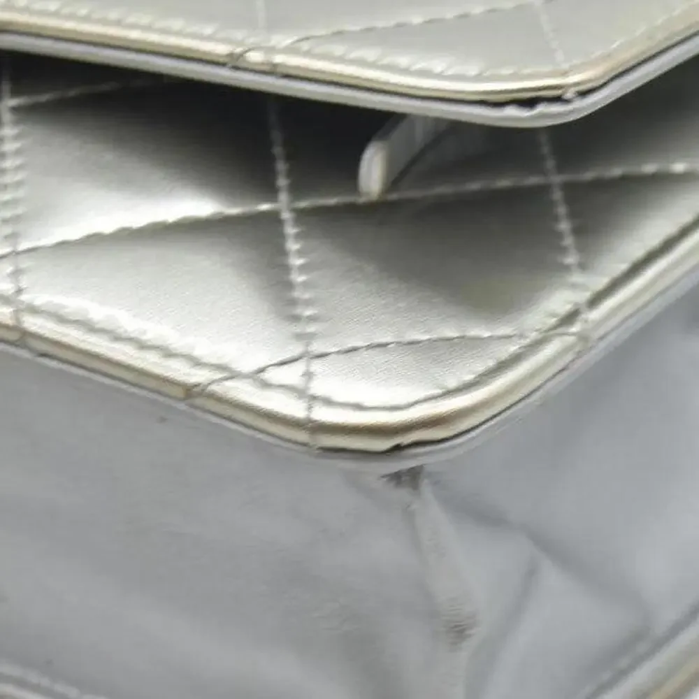 Chanel Patent Quilted Golden Class Wallet on Chain WOC